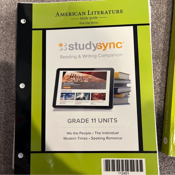 Homeschool 11th grade English textbook, study guide & book - Picture 2 of 3